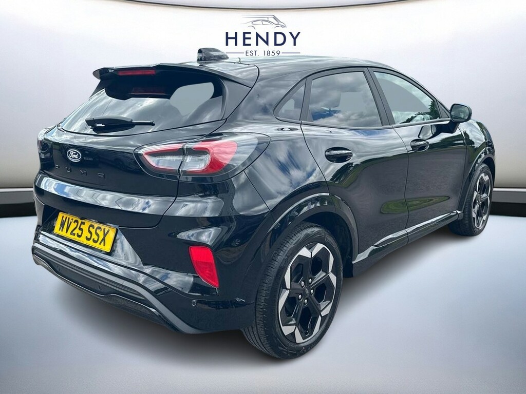 Ford Puma 1.0 Ecoboost Hybrid Mhev 155 St-line X Dct WV25SSX Black #4