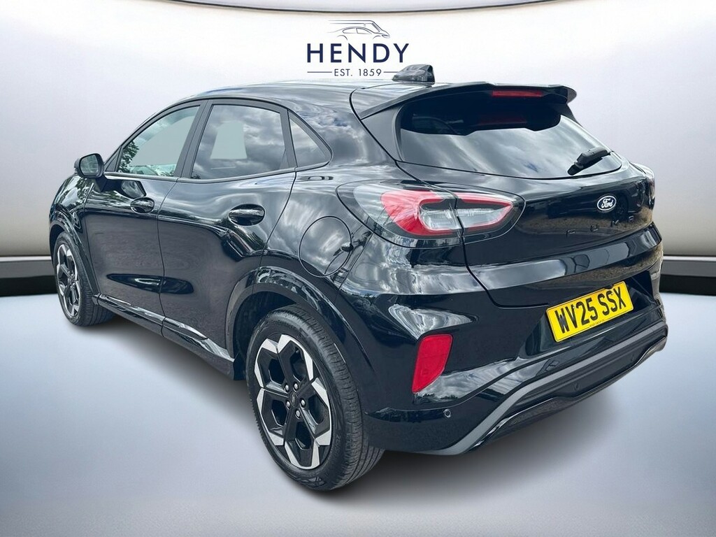 Ford Puma 1.0 Ecoboost Hybrid Mhev 155 St-line X Dct WV25SSX Black #6
