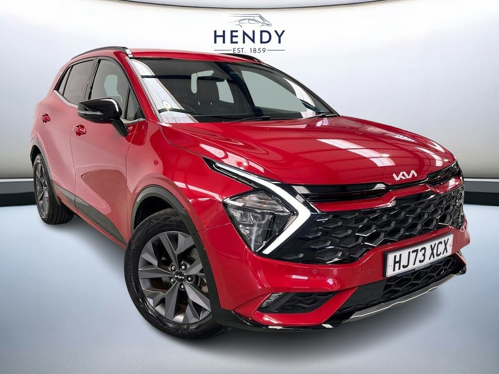 Kia Sportage 1.6T Gdi Hev Gt-line Red