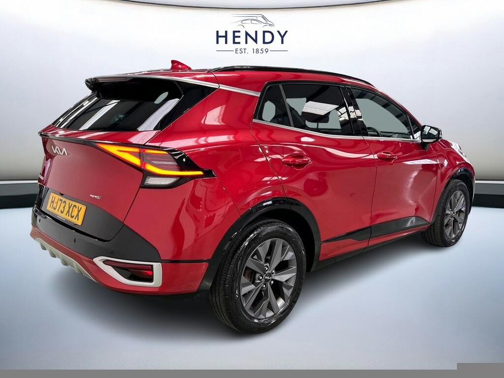 Kia Sportage 1.6T Gdi Hev Gt-line HJ73XCX Red #4