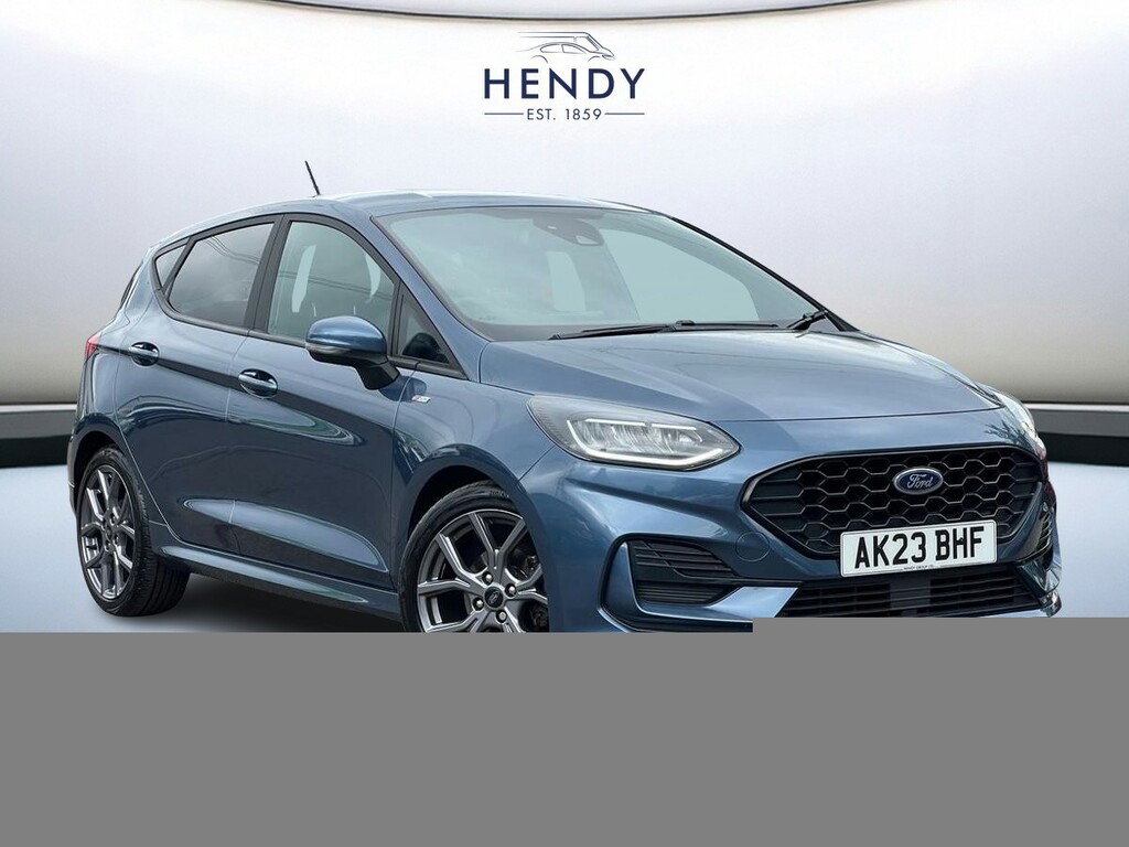 Ford Fiesta 1.0 Ecoboost St-line Blue