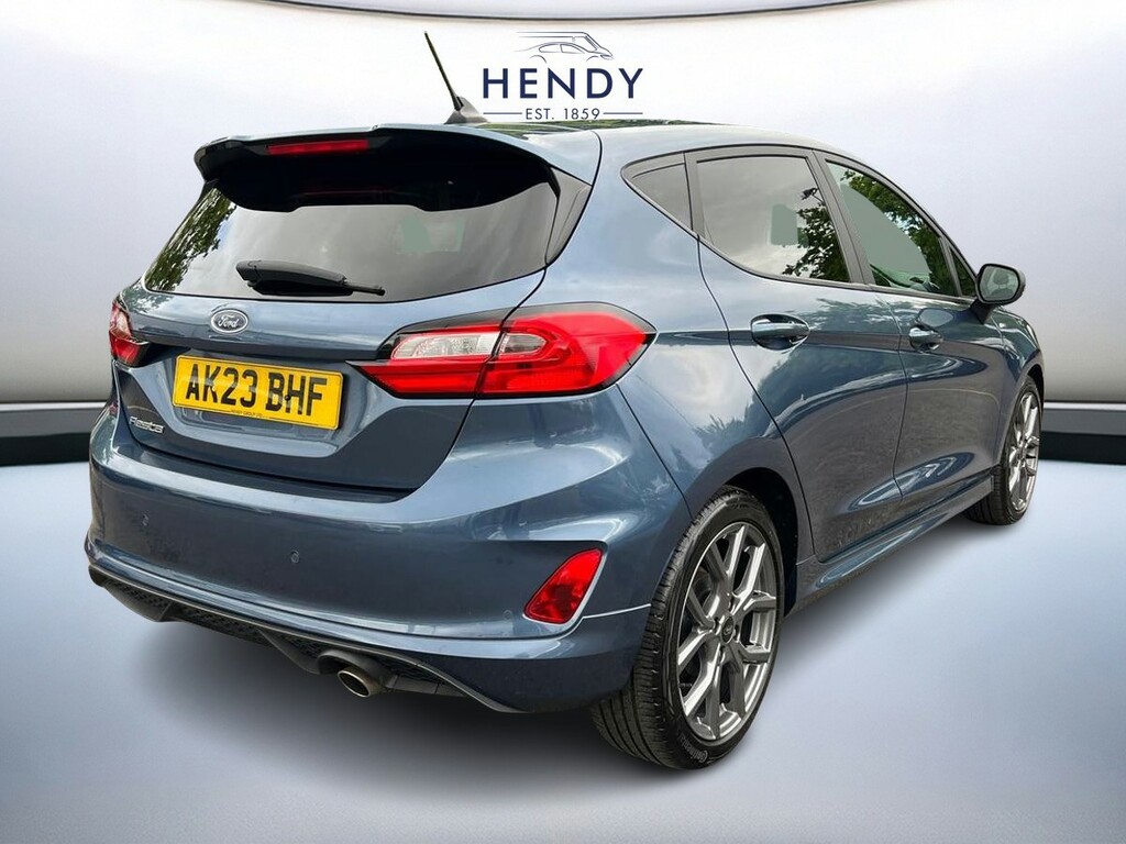 Ford Fiesta 1.0 Ecoboost St-line AK23BHF Blue #4