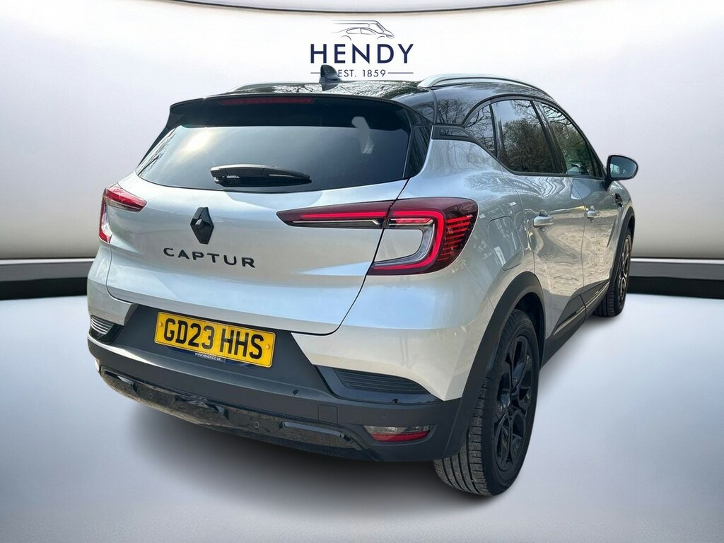Renault Captur 1.0 Tce 90 Rive Gauche GD23HHS Black #4