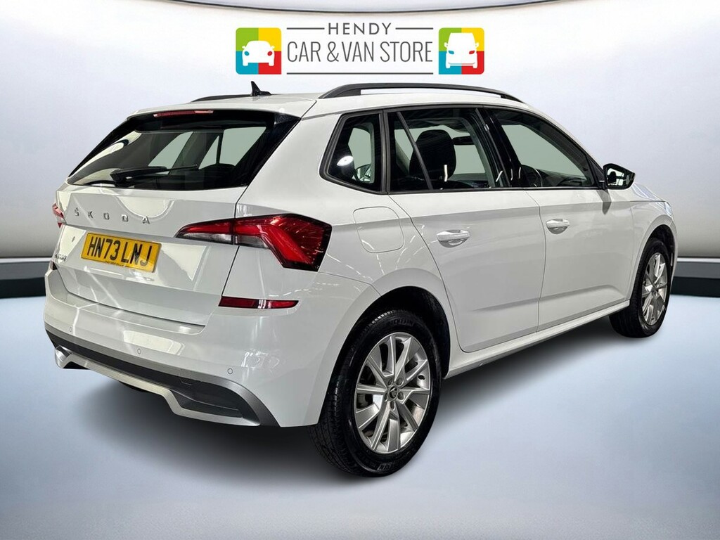 Skoda Kamiq 1.0 Tsi 110 Se Dsg HN73LNJ White #4