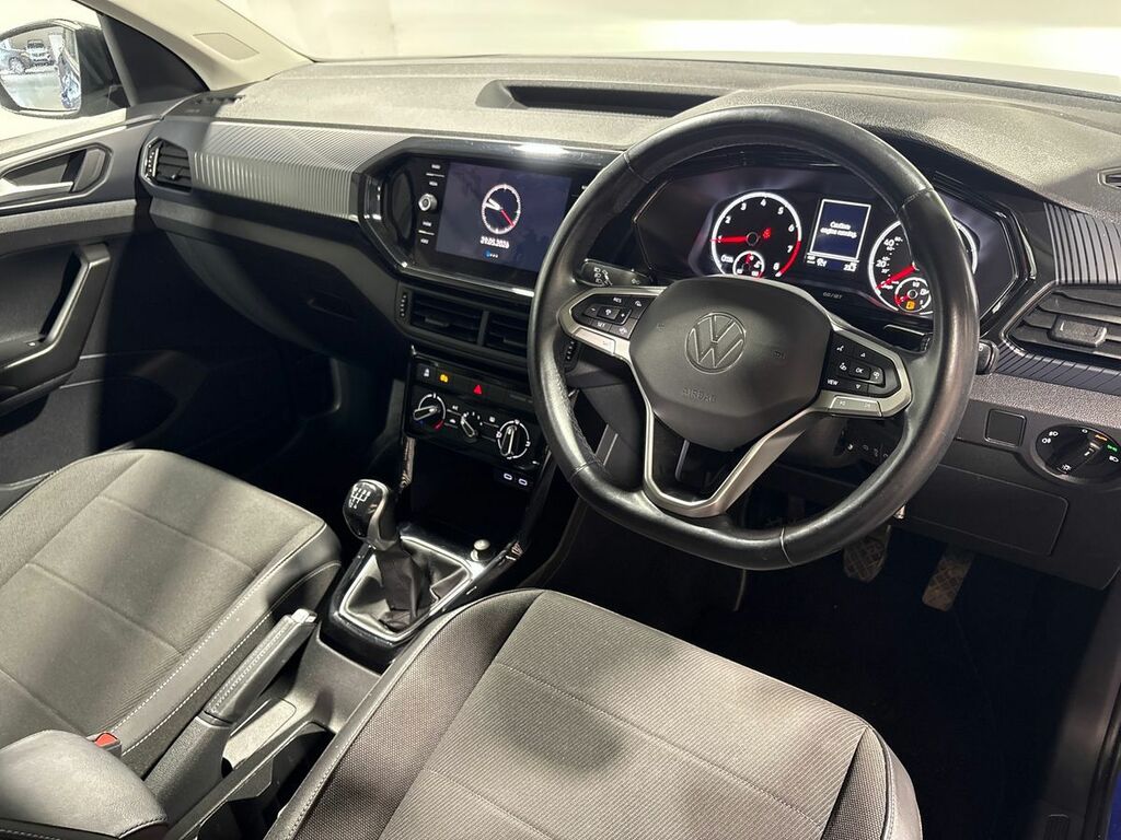 Volkswagen T-Cross 1.0 Tsi Black Edition SJ22TZU Blue #6