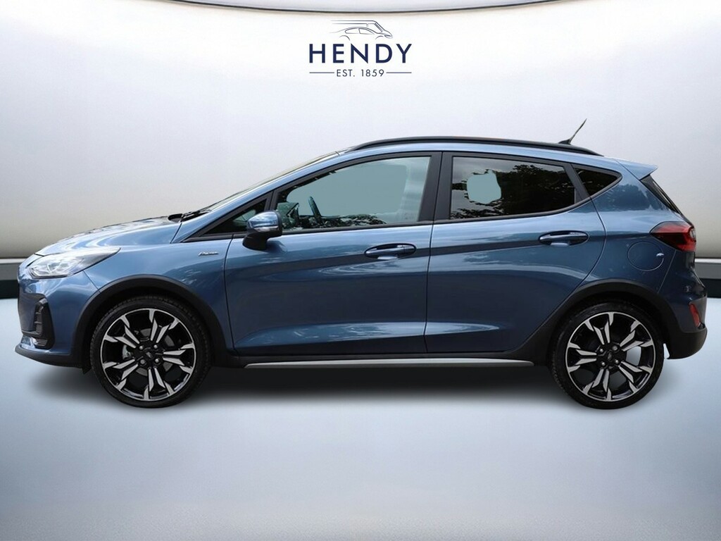 Ford Fiesta 1.0 Ecoboost Hybrid Mhev 125 Active X ML23CEK Blue #6