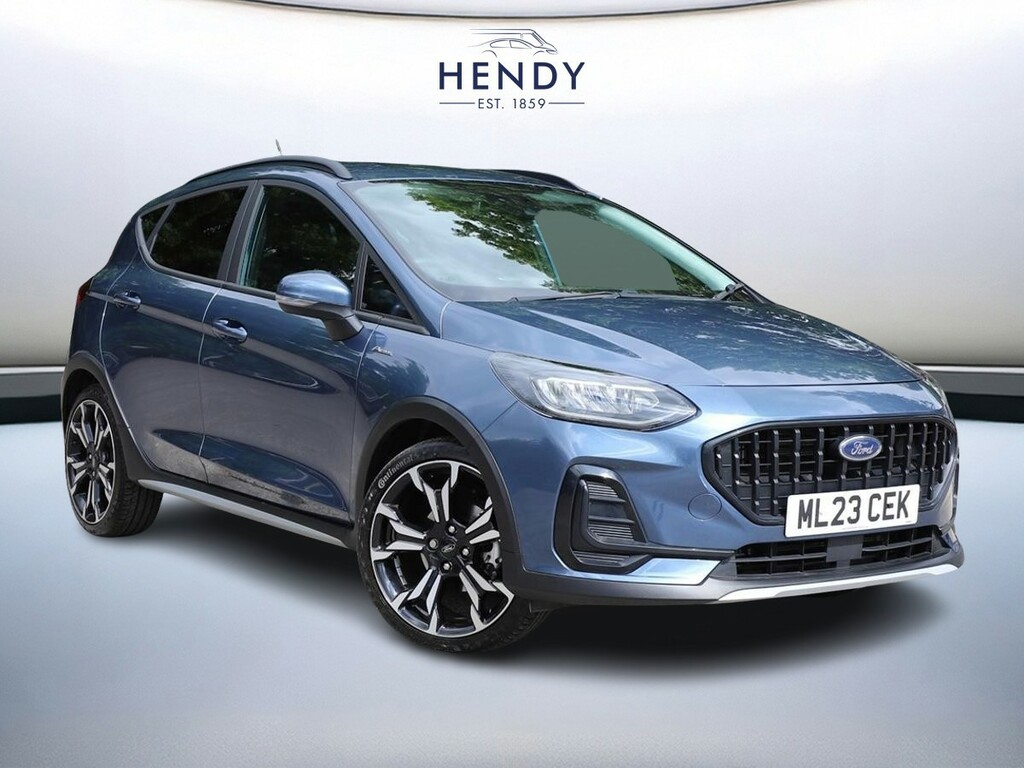 Ford Fiesta 1.0 Ecoboost Hybrid Mhev 125 Active X Blue