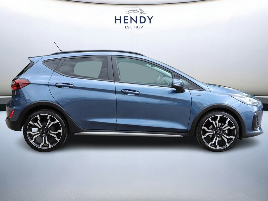 Ford Fiesta 1.0 Ecoboost Hybrid Mhev 125 Active X ML23CEK Blue #2