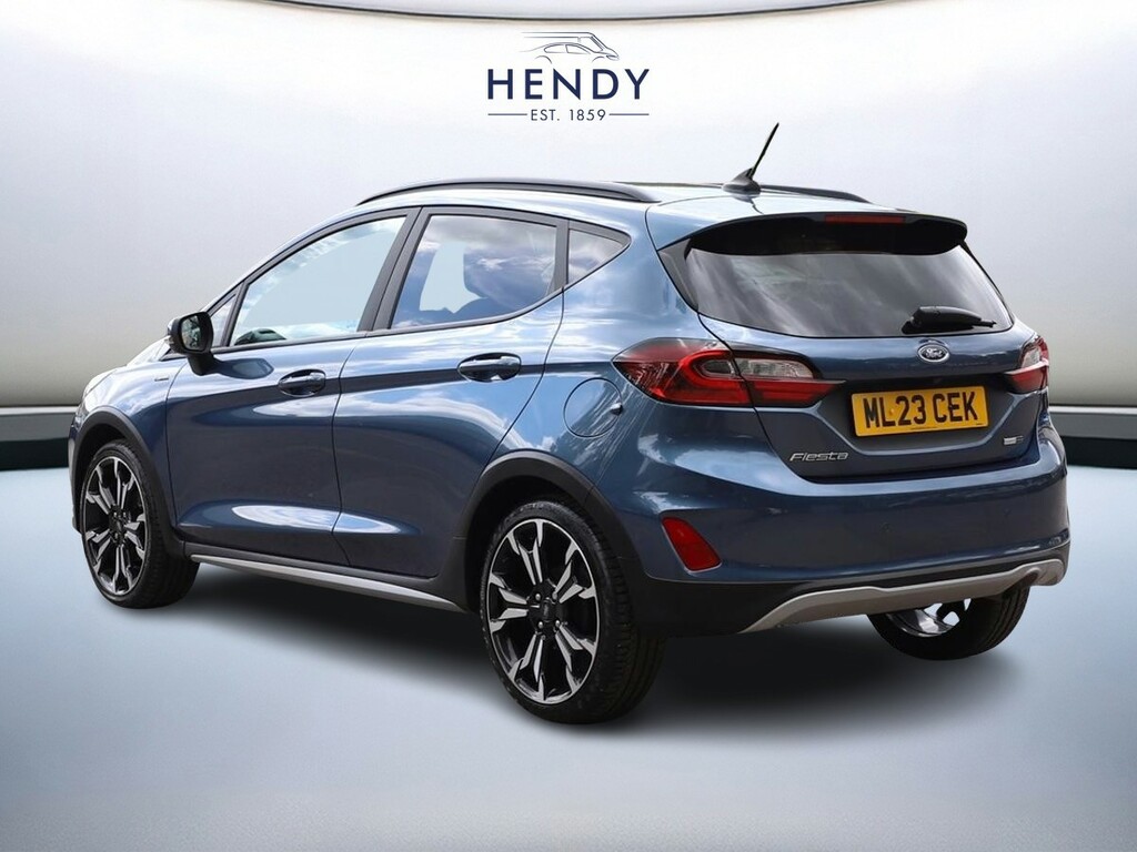 Ford Fiesta 1.0 Ecoboost Hybrid Mhev 125 Active X ML23CEK Blue #5