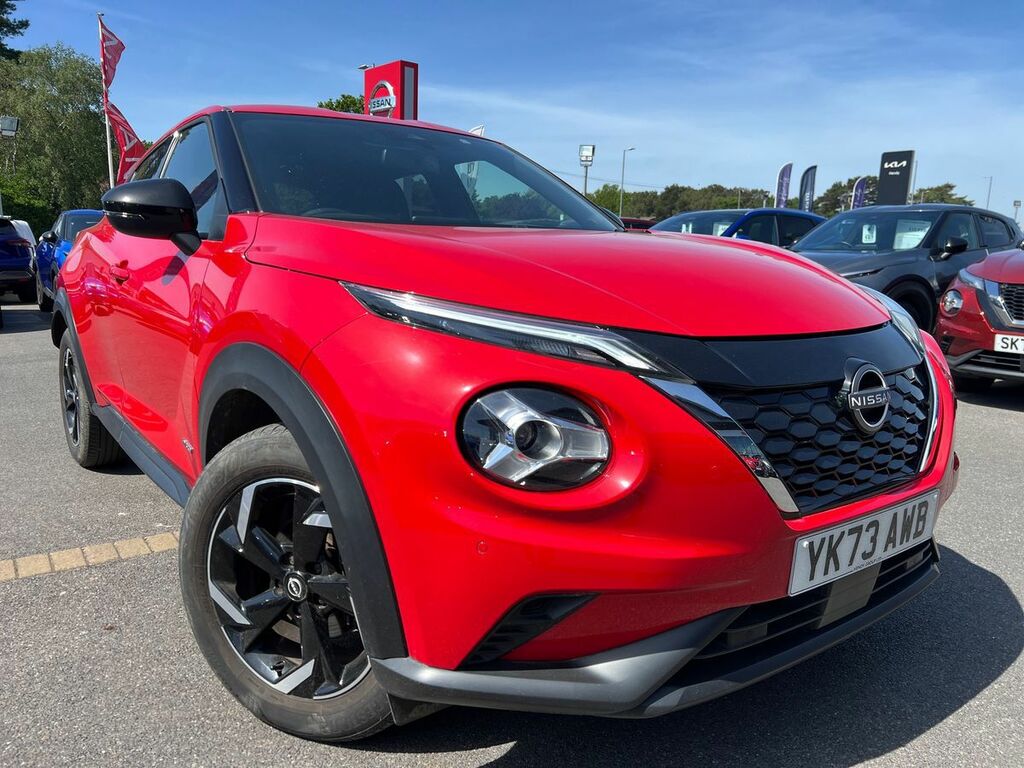 Nissan Juke 1.6 Hybrid N-connecta YK73AWB Red #3