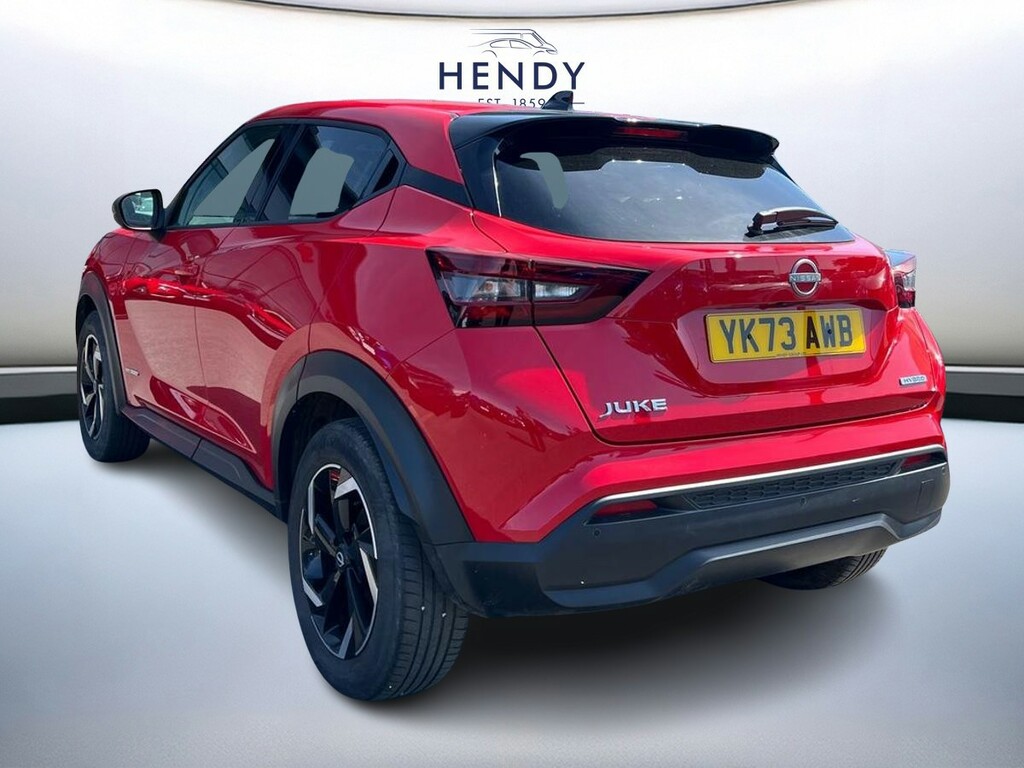 Nissan Juke 1.6 Hybrid N-connecta YK73AWB Red #6