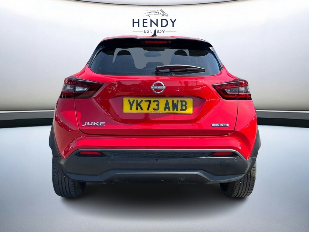 Nissan Juke 1.6 Hybrid N-connecta YK73AWB Red #5