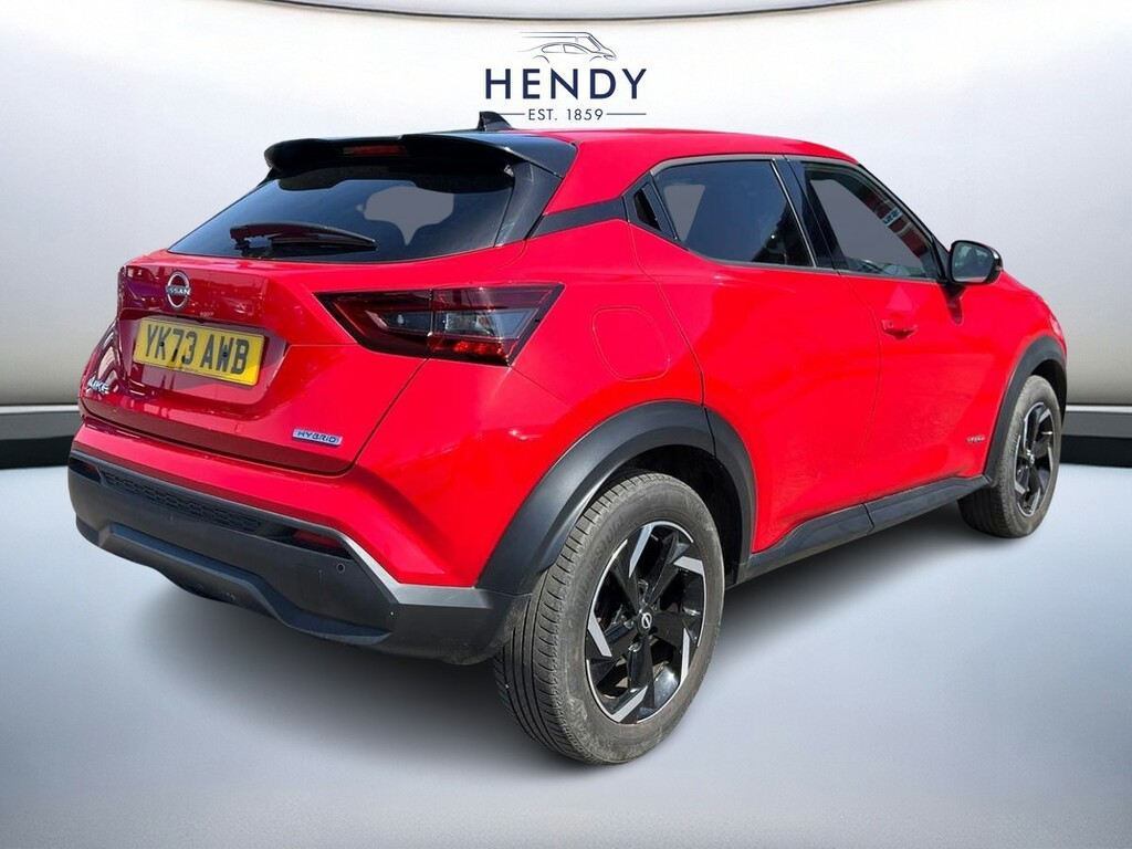 Nissan Juke 1.6 Hybrid N-connecta YK73AWB Red #4