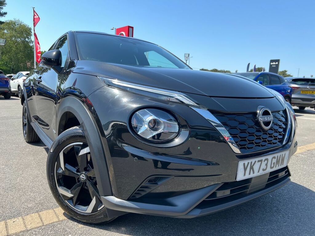 Nissan Juke 1.6 Hybrid N-connecta YK73GMW Black #3