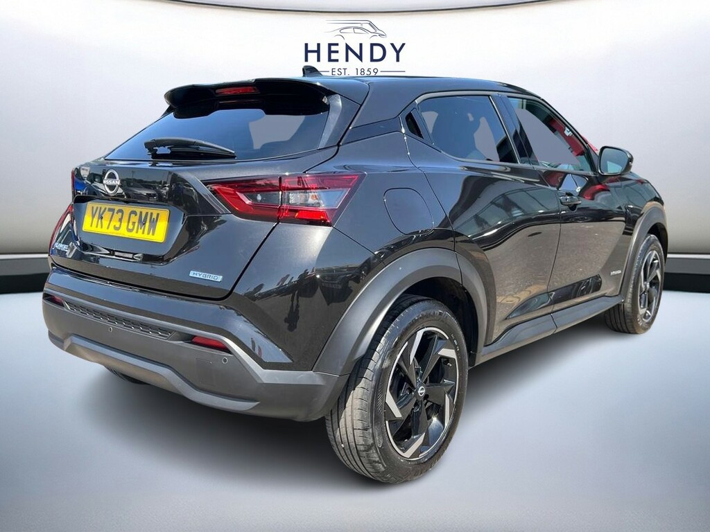 Nissan Juke 1.6 Hybrid N-connecta YK73GMW Black #4