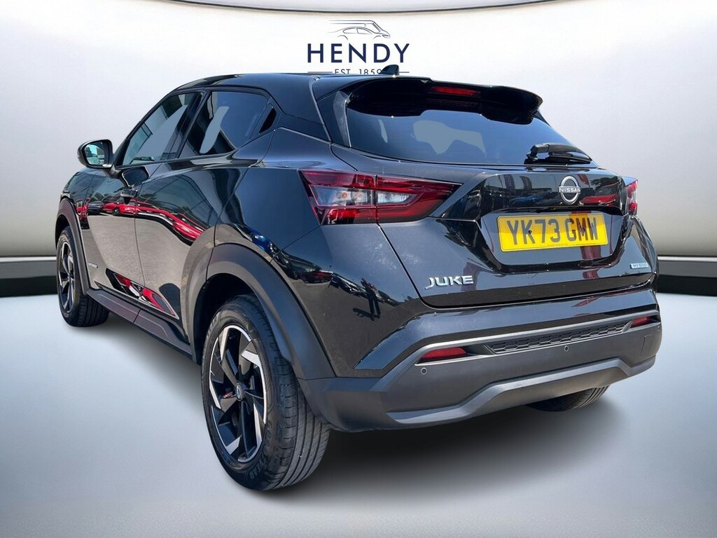 Nissan Juke 1.6 Hybrid N-connecta YK73GMW Black #6