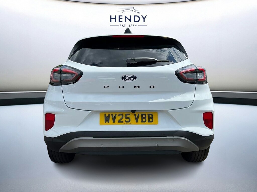 Ford Puma 1.0 Ecoboost Hybrid Mhev Titanium Dct WV25VBB White #5