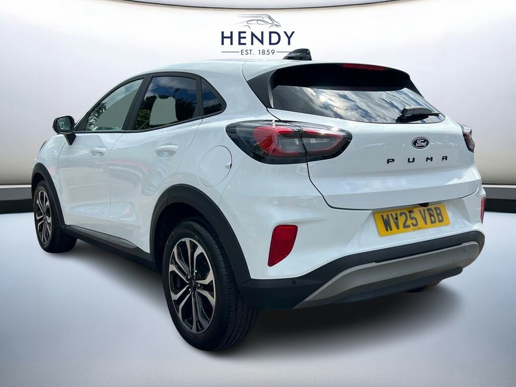 Ford Puma 1.0 Ecoboost Hybrid Mhev Titanium Dct WV25VBB White #6