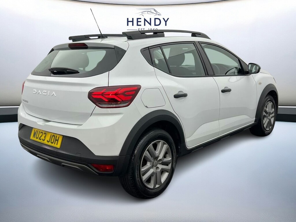 Dacia Sandero Stepway 1.0 Tce Essential WU23JOH White #4