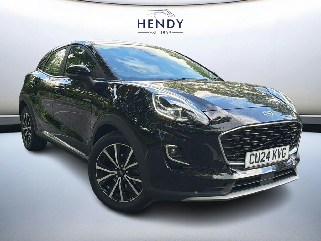 Ford Puma 1.0 Ecoboost Hybrid Mhev Titanium Black