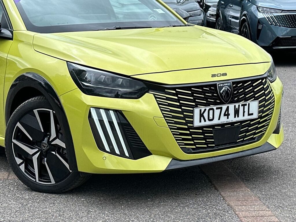 Peugeot 208 1.2 Hybrid 136 Gt E-dsc6 KO74WTL Yellow #3