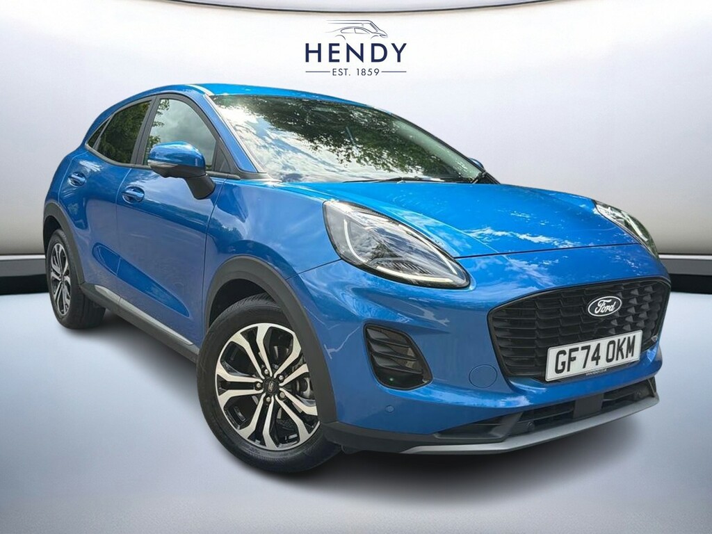 Ford Puma 1.0 Ecoboost Hybrid Mhev Titanium Dct Blue