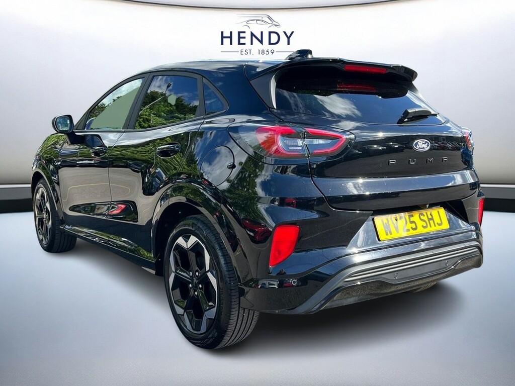 Ford Puma 1.0 Ecoboost Hybrid Mhev 155 St-line X Dct WV25SHJ Black #6