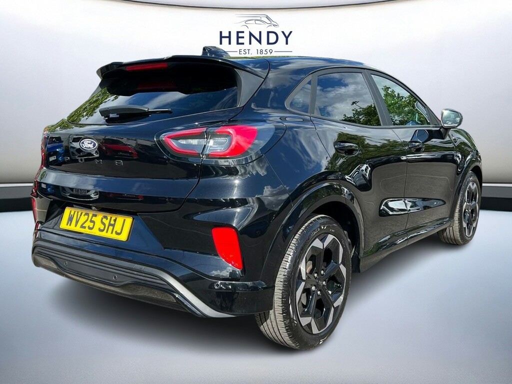 Ford Puma 1.0 Ecoboost Hybrid Mhev 155 St-line X Dct WV25SHJ Black #4