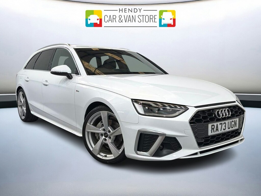 Audi A4 Avant 40 Tfsi 204 S Line S Tronic White