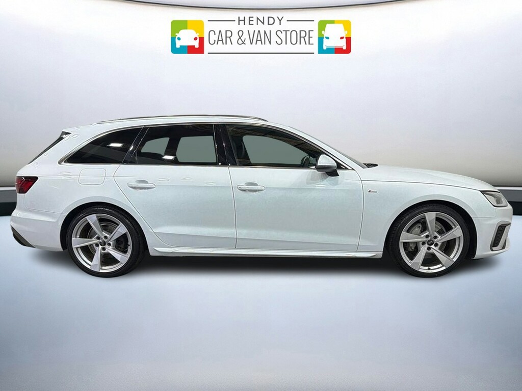 Audi A4 Avant 40 Tfsi 204 S Line S Tronic RA73UGN White #2
