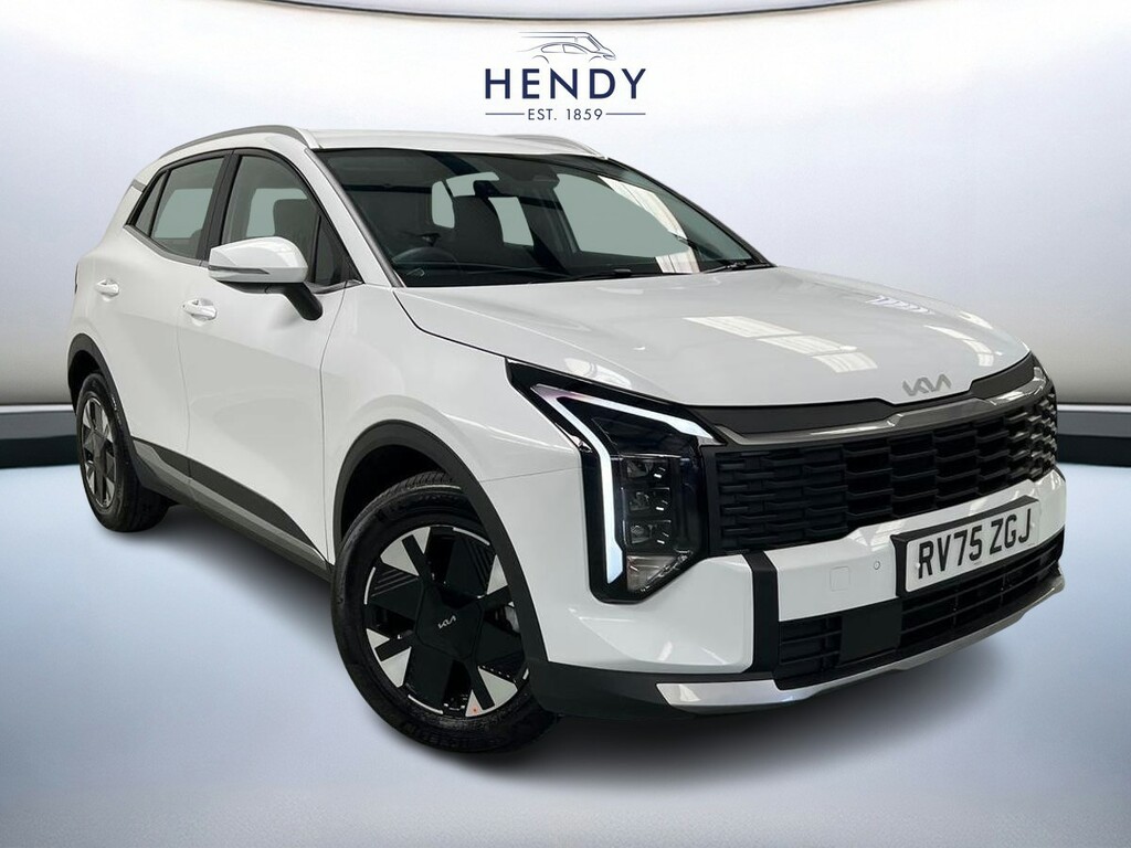 Kia Sportage 1.6T Gdi Hev Pure White