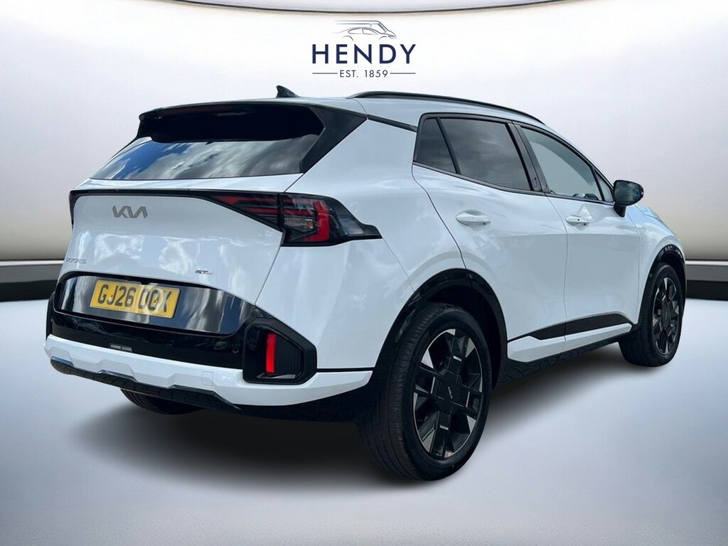 Kia Sportage 1.6T Gdi Hev Gt-line GJ26OOX White #4