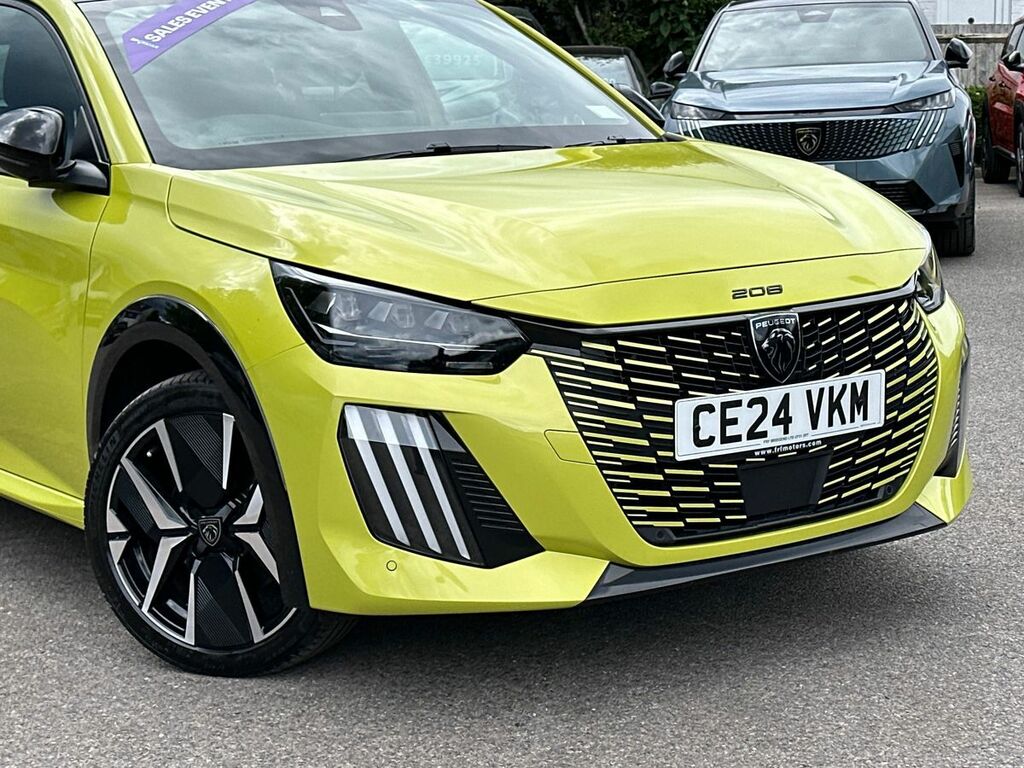 Peugeot 208 1.2 Puretech 100 Gt CE24VKM Yellow #3
