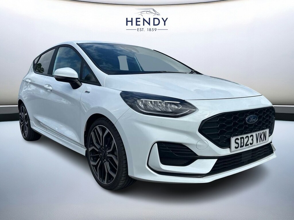 Ford Fiesta 1.0 Ecoboost St-line X White