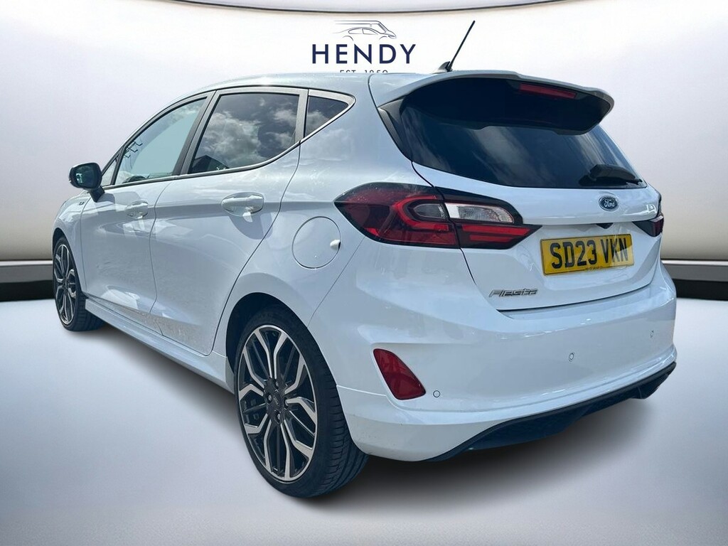 Ford Fiesta 1.0 Ecoboost St-line X SD23VKN White #6