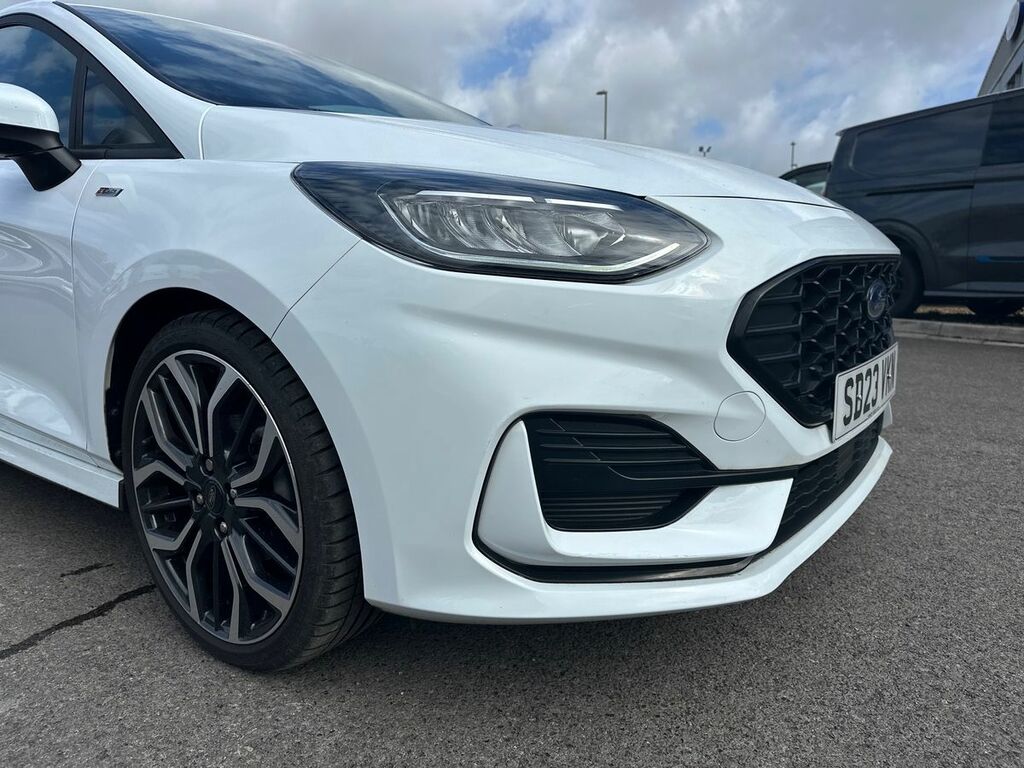 Ford Fiesta 1.0 Ecoboost St-line X SD23VKN White #3