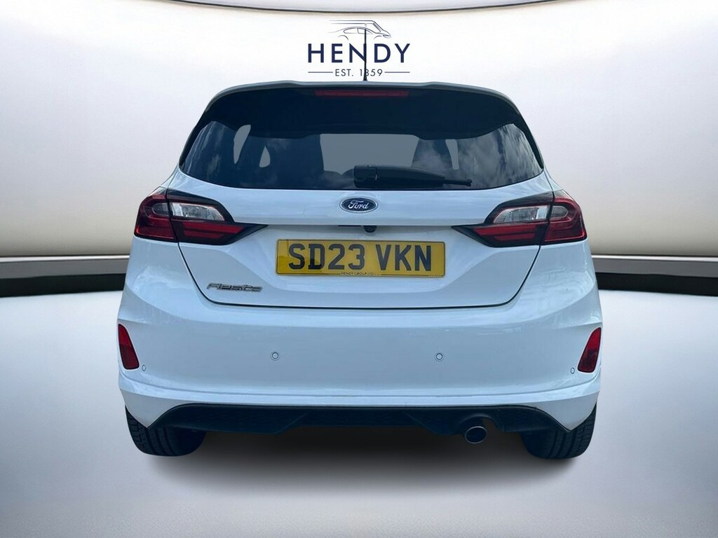 Ford Fiesta 1.0 Ecoboost St-line X SD23VKN White #5