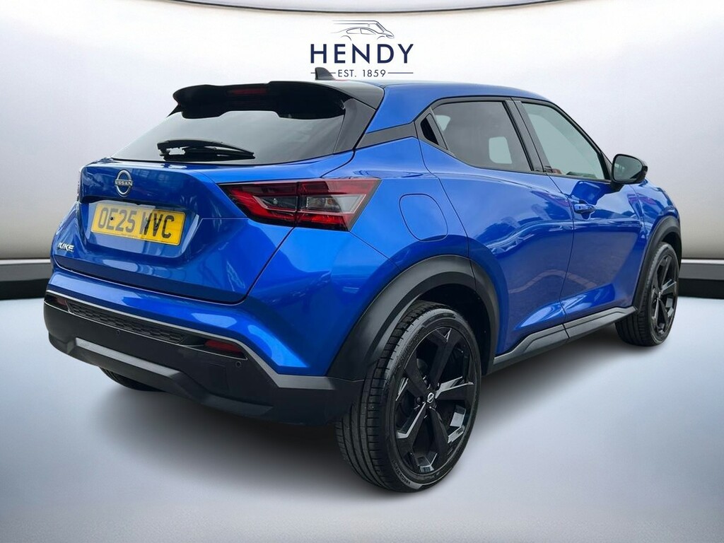 Nissan Juke 1.0 Dig-t Tekna OE25WVC Blue #4