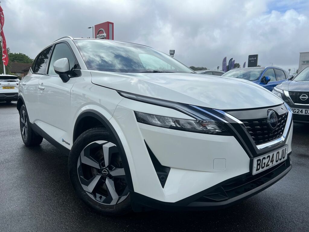 Nissan Qashqai 1.5 E-power N-connecta BG24OJU White #3
