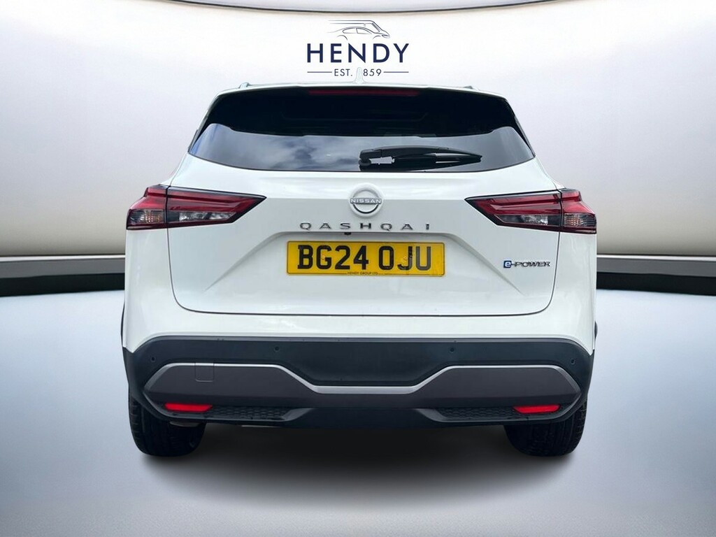Nissan Qashqai 1.5 E-power N-connecta BG24OJU White #5
