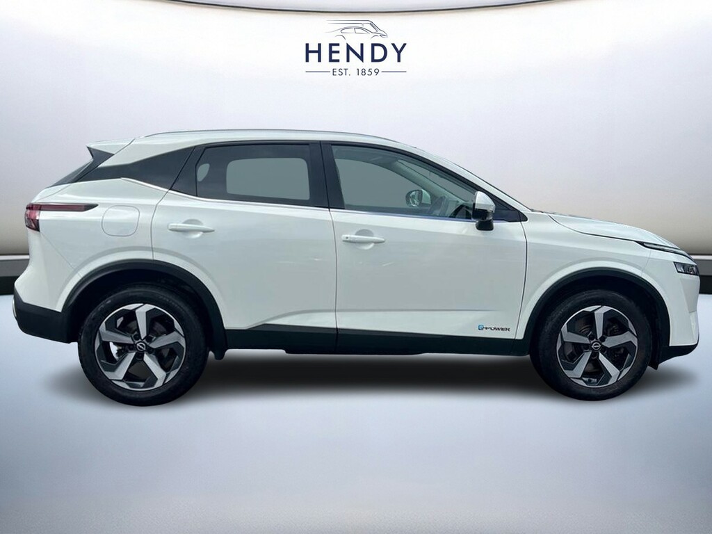 Nissan Qashqai 1.5 E-power N-connecta BG24OJU White #2