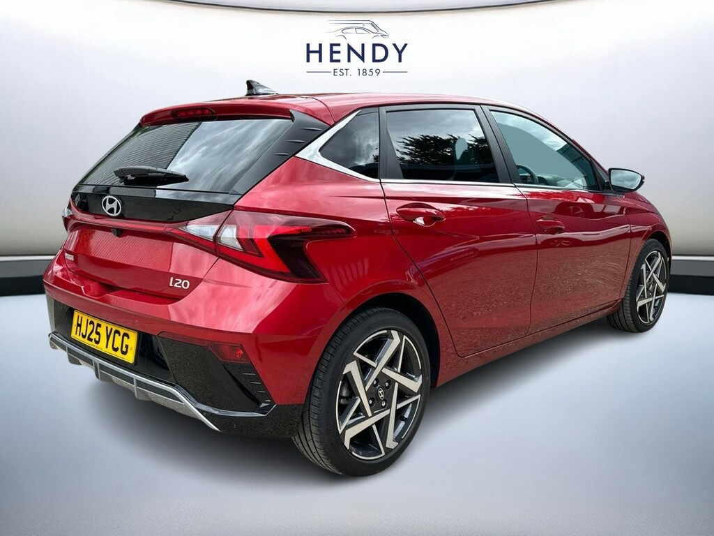Hyundai I20 1.0T Gdi Premium Dct HJ25YCG Red #4