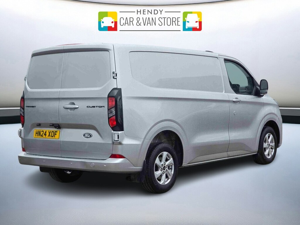 Ford Transit Custom 2.0 Ecoblue 136Ps H1 Van Limited HN24XOF Silver #3