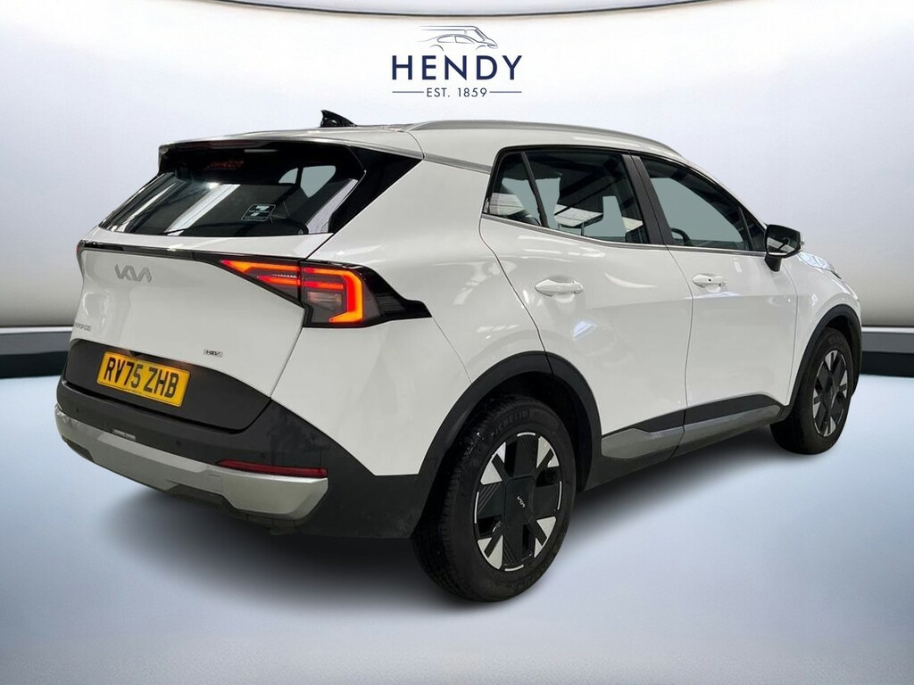 Kia Sportage 1.6T Gdi Hev Pure RV75ZHB White #4