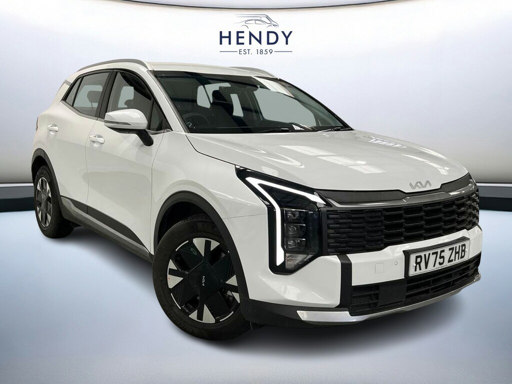 Kia Sportage 1.6T Gdi Hev Pure White