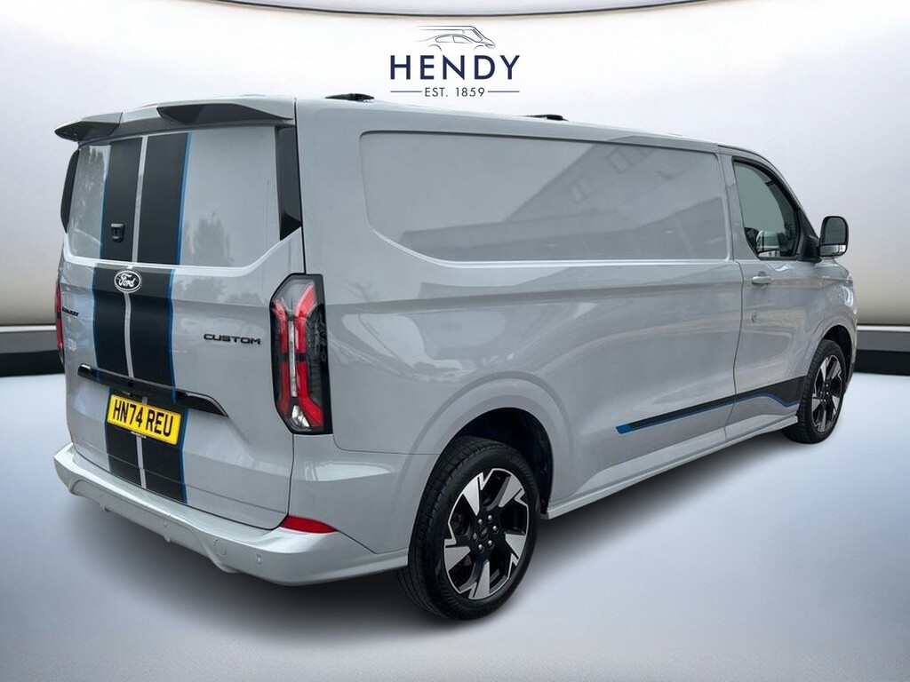 Ford Transit Custom 2.0 Ecoblue 150Ps H1 Van Sport HN74REU Grey #3