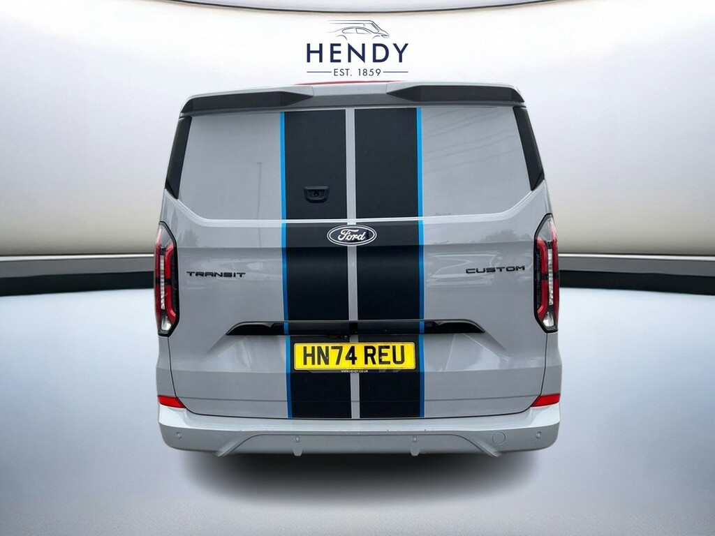 Ford Transit Custom 2.0 Ecoblue 150Ps H1 Van Sport HN74REU Grey #4