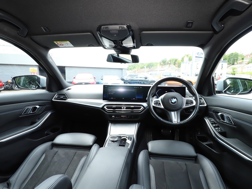 BMW 3 Series 320I M Sport Touring GV22GHY Grey #3