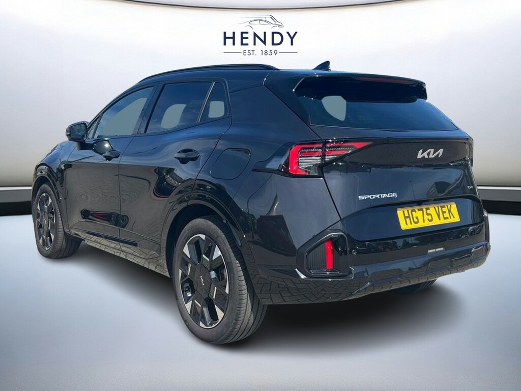 Kia Sportage 1.6T Gdi Hev Gt-line S HG75VEK Black #6