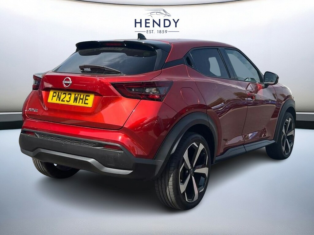 Nissan Juke 1.0 Dig-t 114 Tekna Dct PN23WHE Red #4